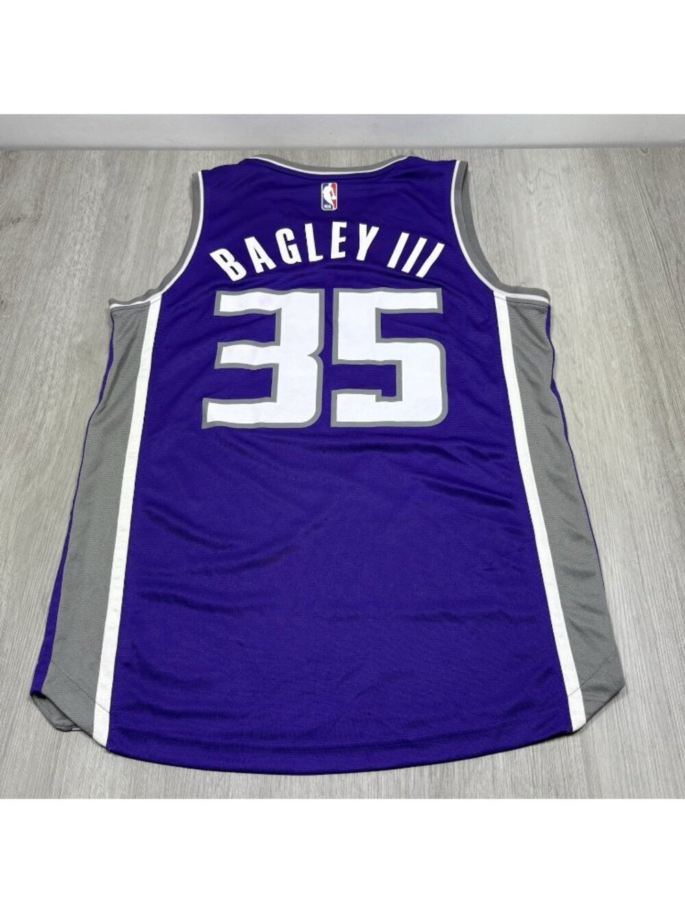 Marvin Bagley III #35 Sacramento Kings Fanatics NBA Basketball Jersey Size M